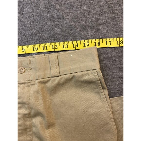 Vintage Duck Head Pants Mens 32x34 Beige Khaki Chino Cotton Flat Front USA - Picture 5 of 10
